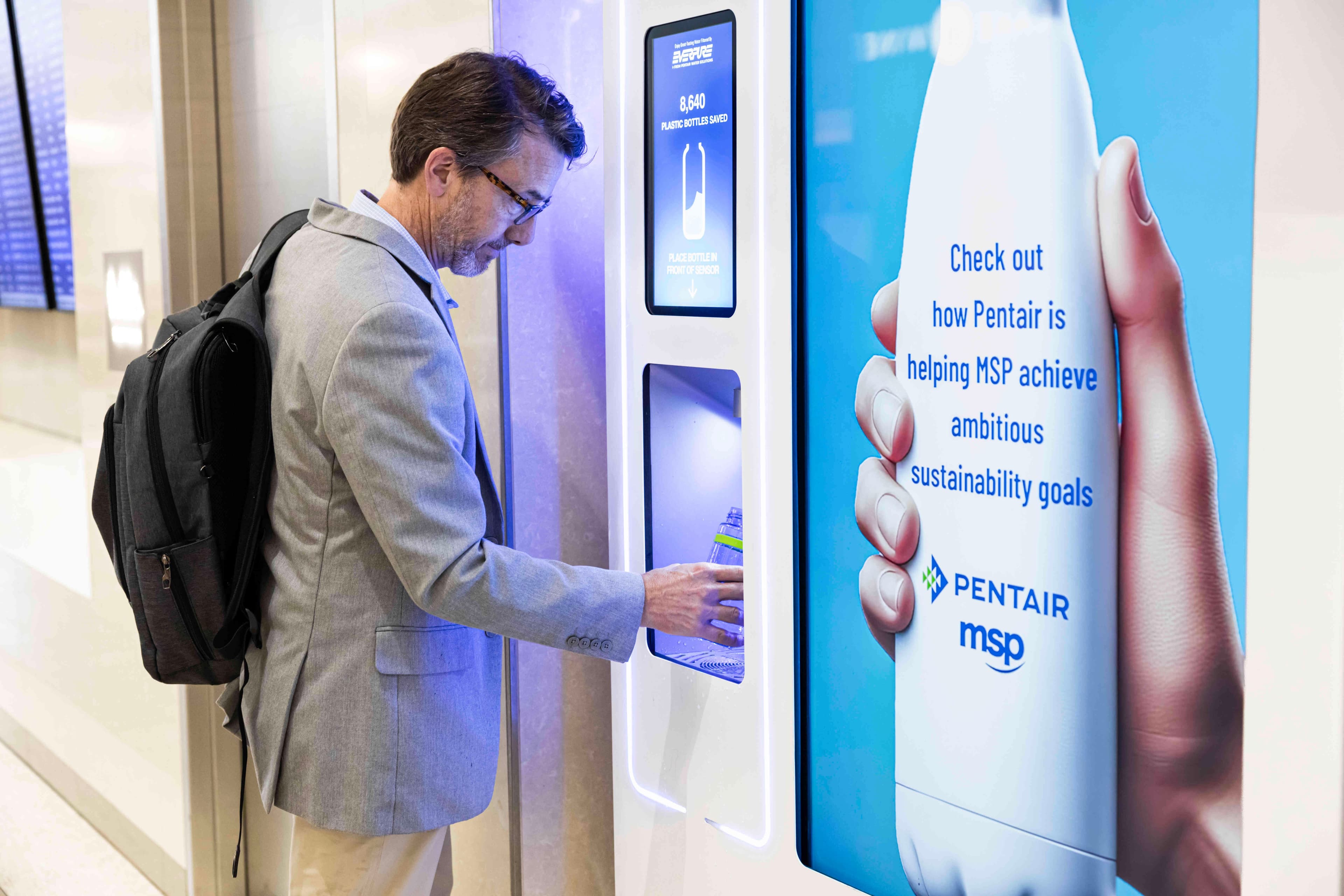 Pentair and MSP Airport Announce New Collaboration to Reduce Single-Use Plastic Waste